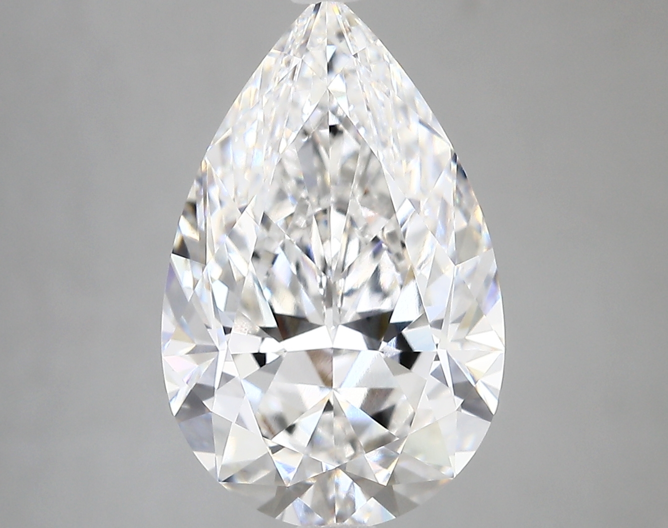 5.22 carat Pear lab-grown diamond