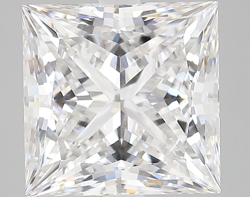 5.00 carat Princess lab-grown diamond