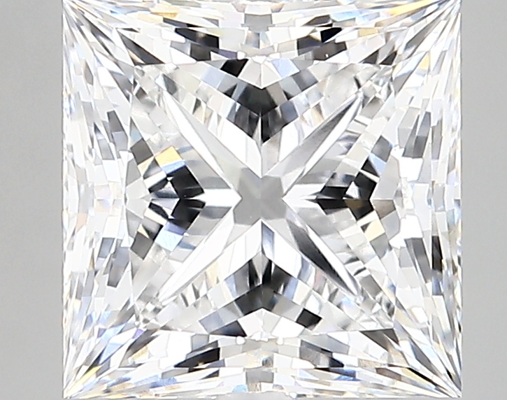 3.52 carat Princess lab-grown diamond