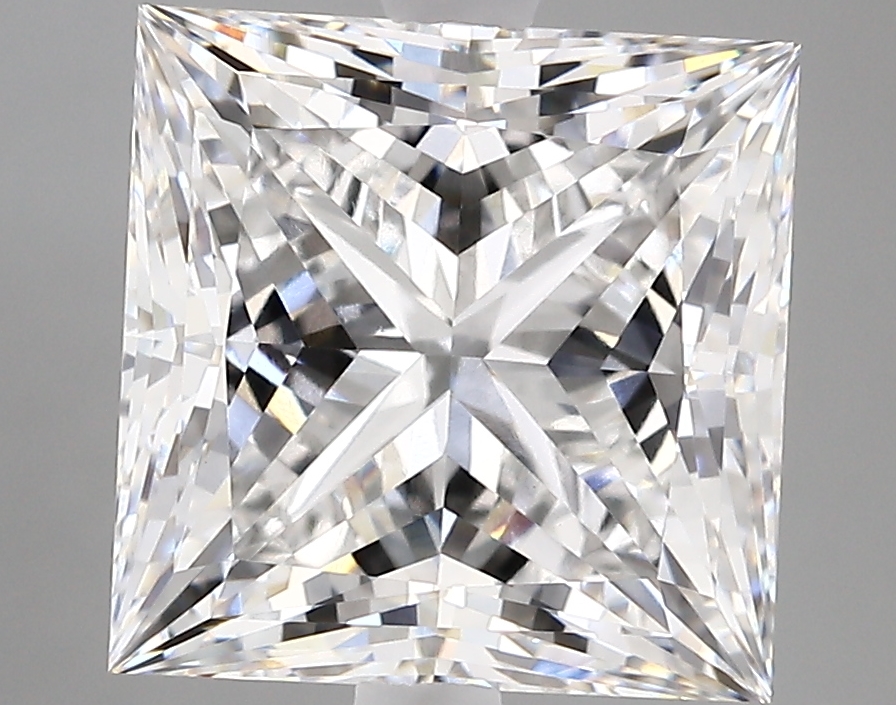 5.18 carat Princess lab-grown diamond