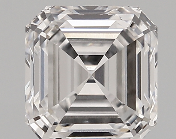1.79 carat Asscher lab-grown diamond