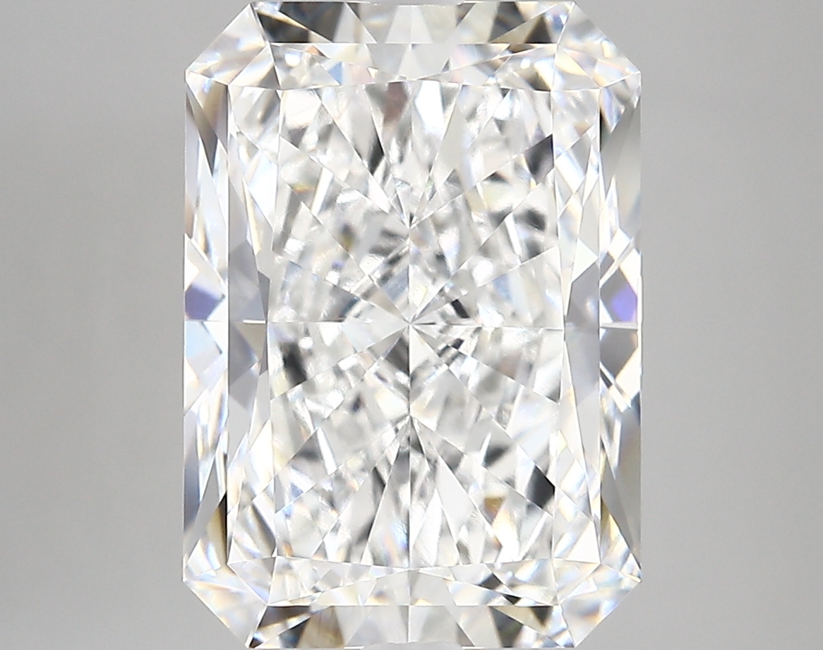 6.49 carat Radiant lab-grown diamond