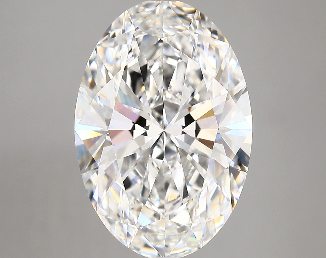 5.59 carat Oval lab-grown diamond