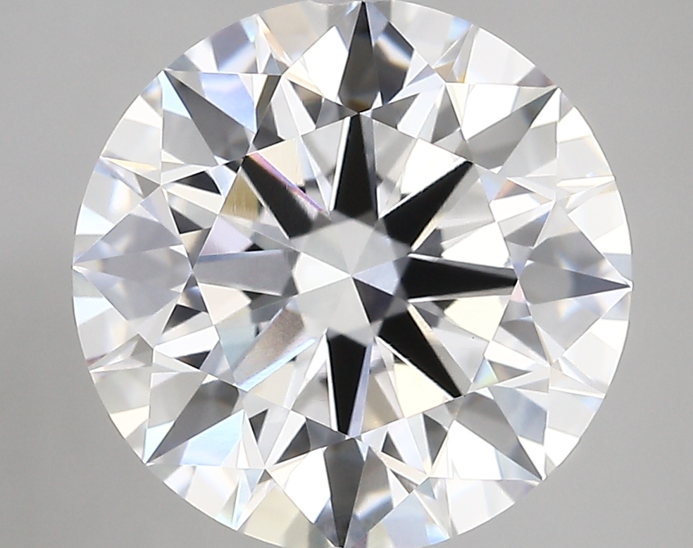5.37 carat Round lab-grown diamond