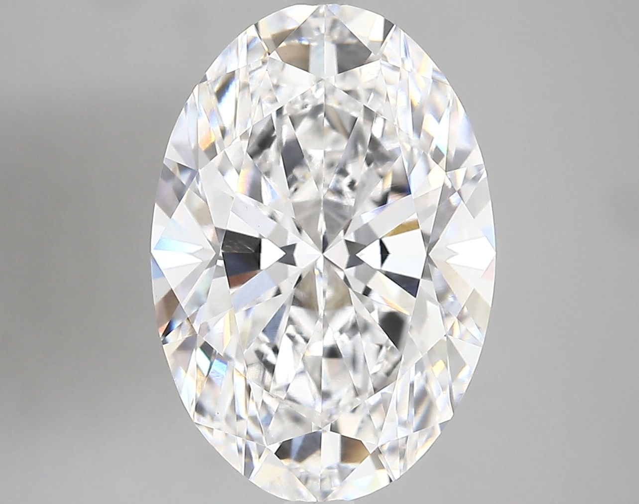 5.62 carat Oval lab-grown diamond