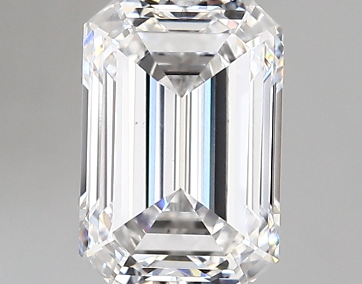1.71 carat Emerald lab-grown diamond