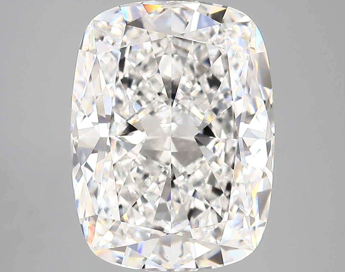 6.66 carat Cushion lab-grown diamond
