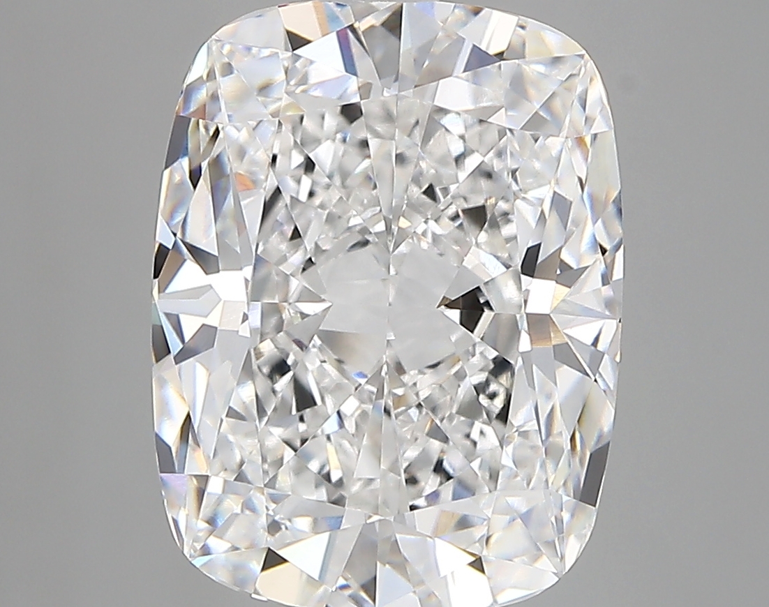 6.04 carat Cushion lab-grown diamond