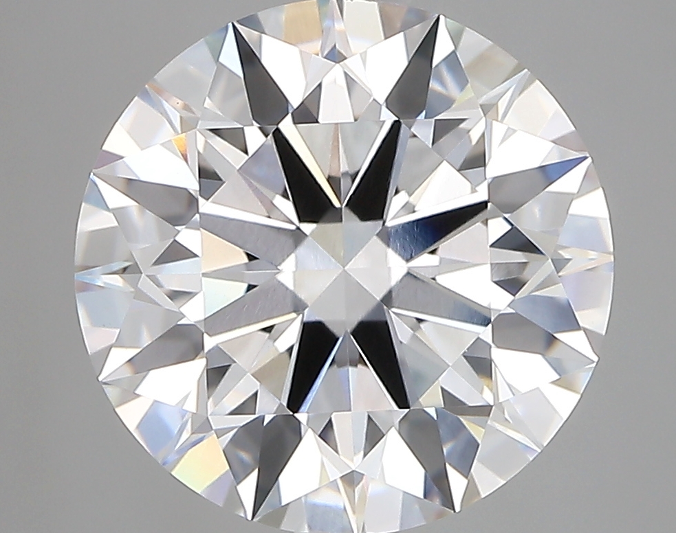 5.10 carat Round lab-grown diamond