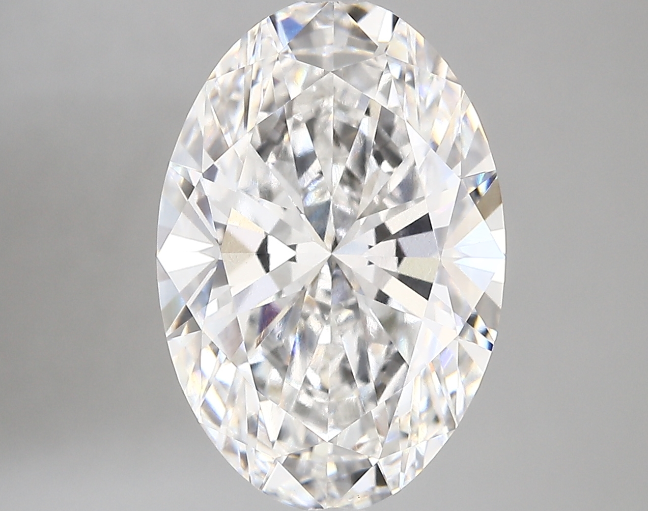 5.48 carat Oval lab-grown diamond
