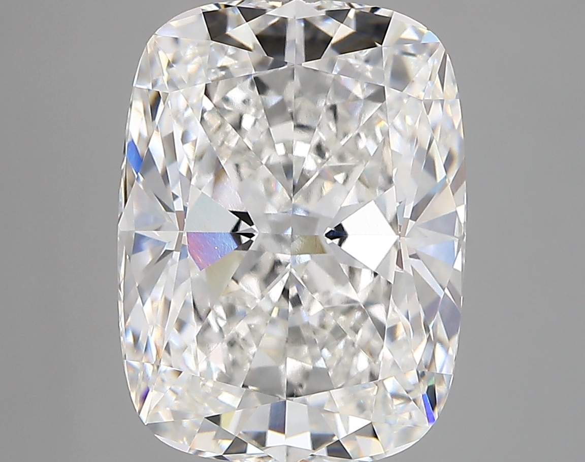 6.54 carat Cushion lab-grown diamond