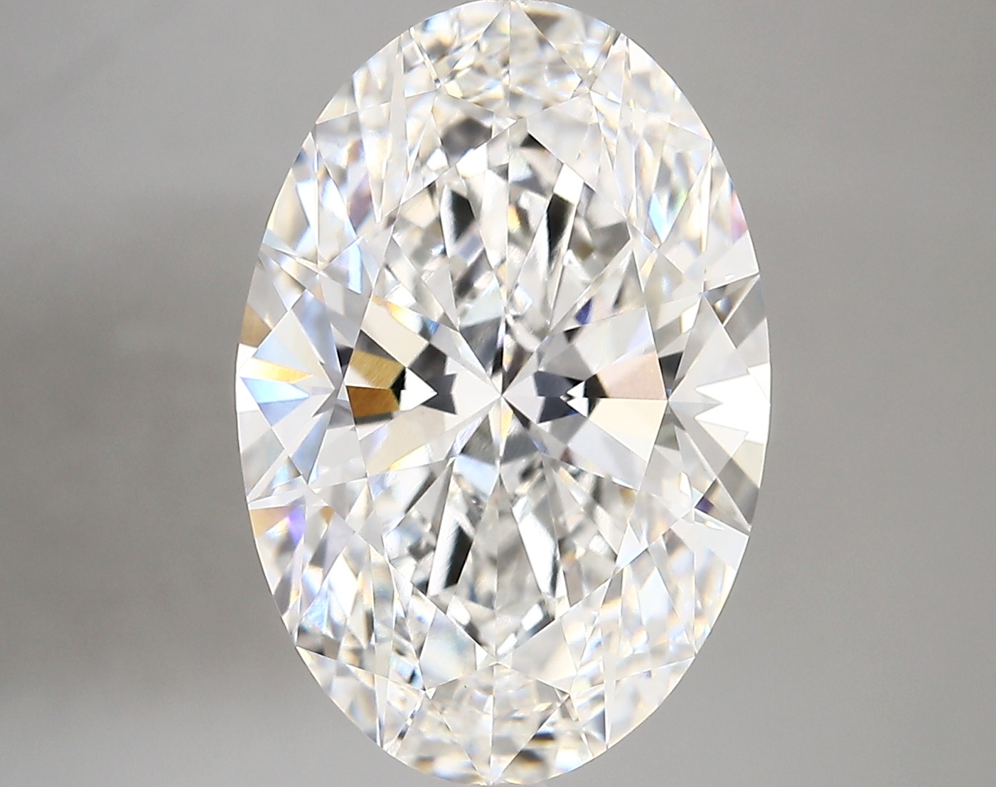 7.03 carat Oval lab-grown diamond