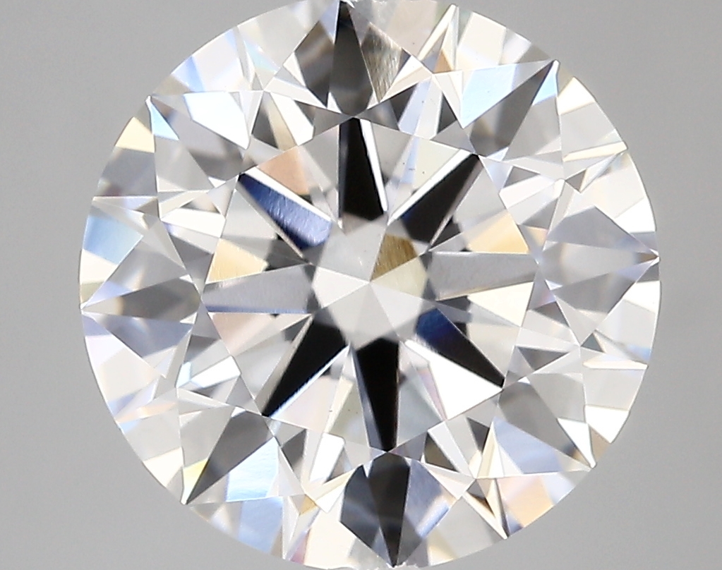 6.04 carat Round lab-grown diamond