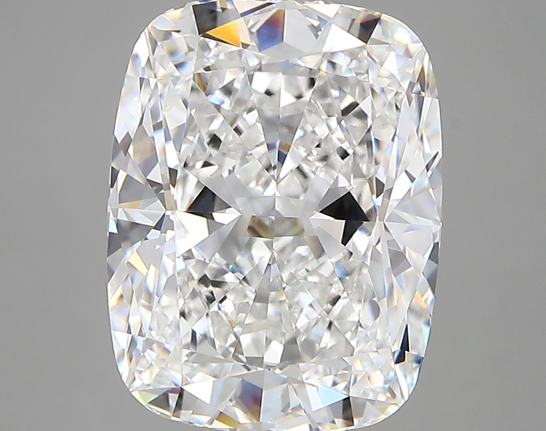 6.17 carat Cushion lab-grown diamond