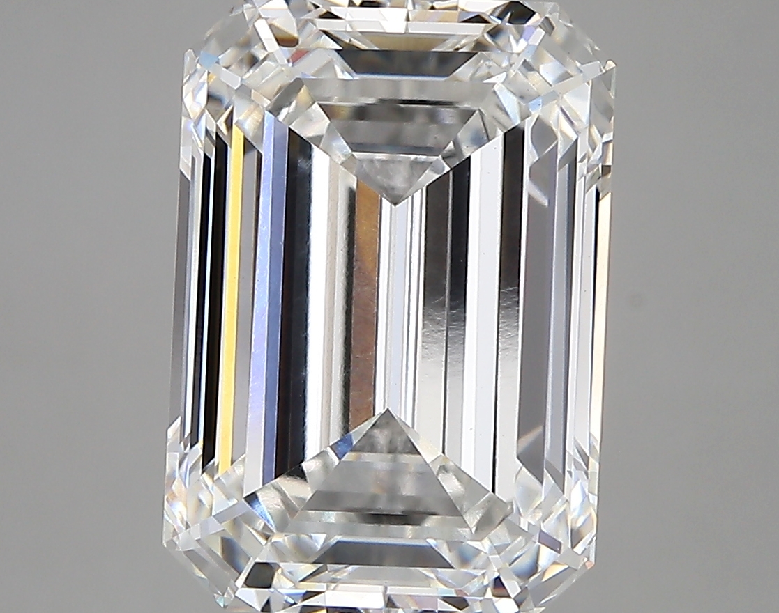 6.67 carat Emerald lab-grown diamond