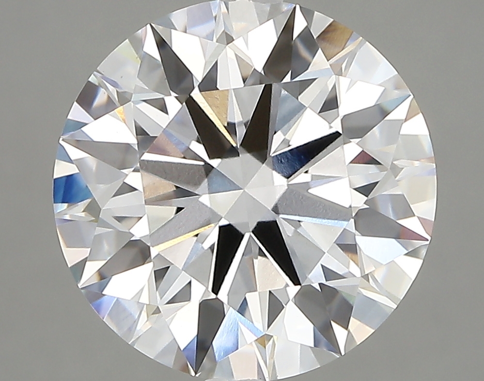 5.30 carat Round lab-grown diamond