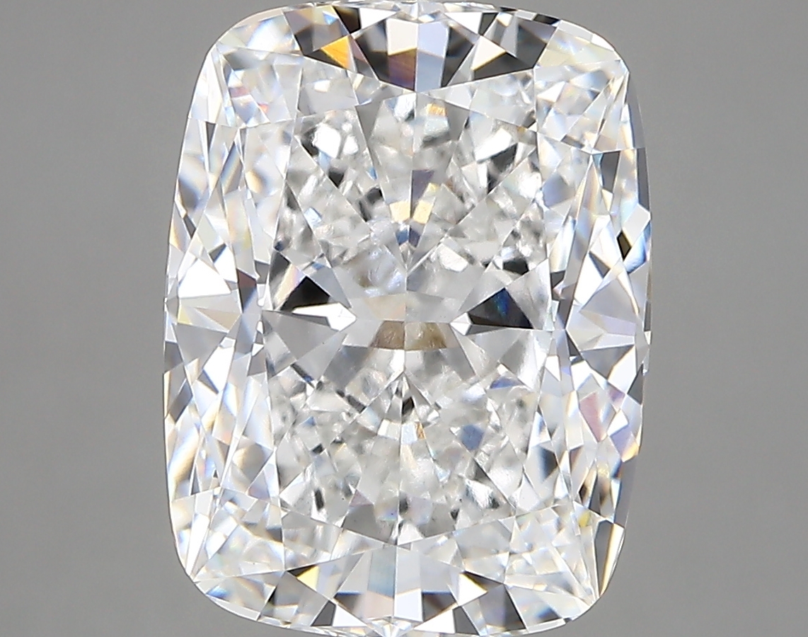6.66 carat Cushion lab-grown diamond