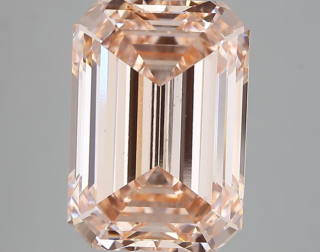 6.40 carat Emerald lab-grown diamond