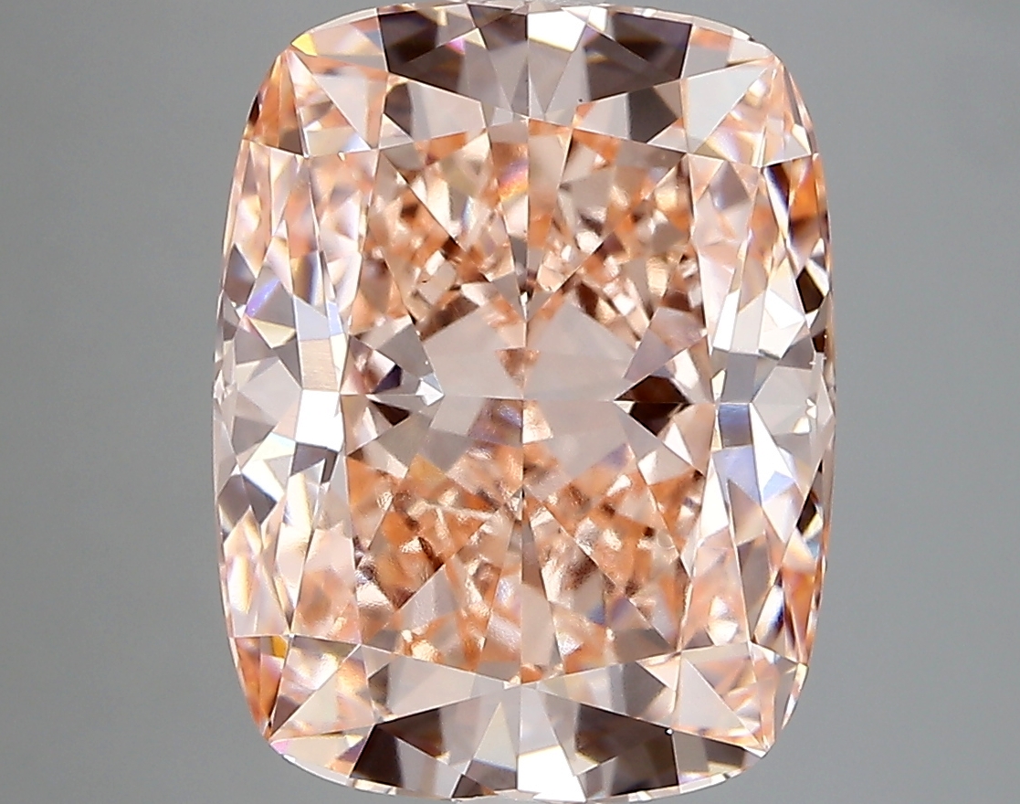 6.09 carat Cushion lab-grown diamond
