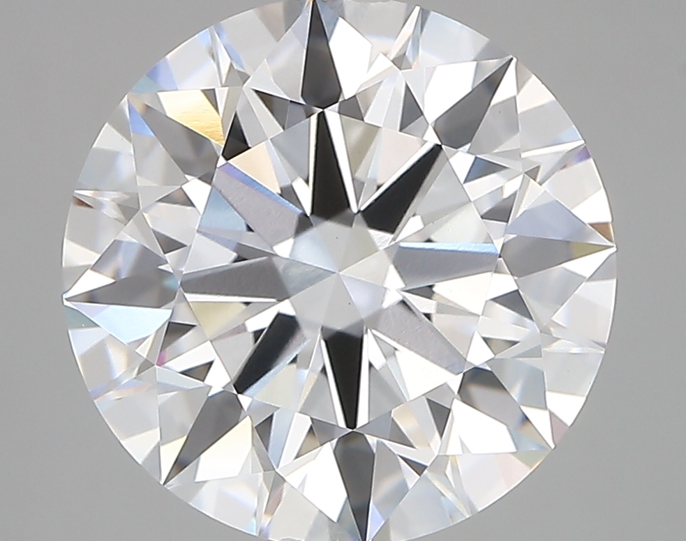 5.28 carat Round lab-grown diamond