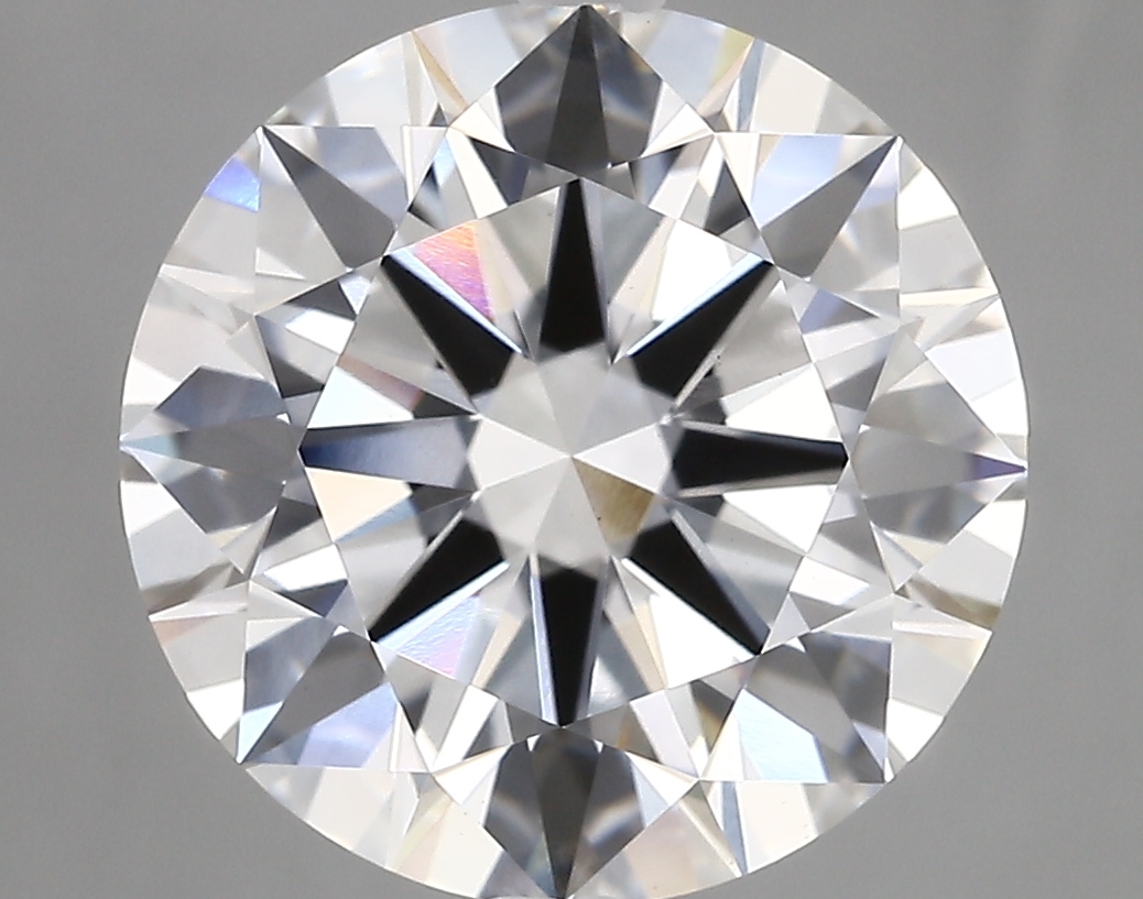 6.02 carat Round lab-grown diamond