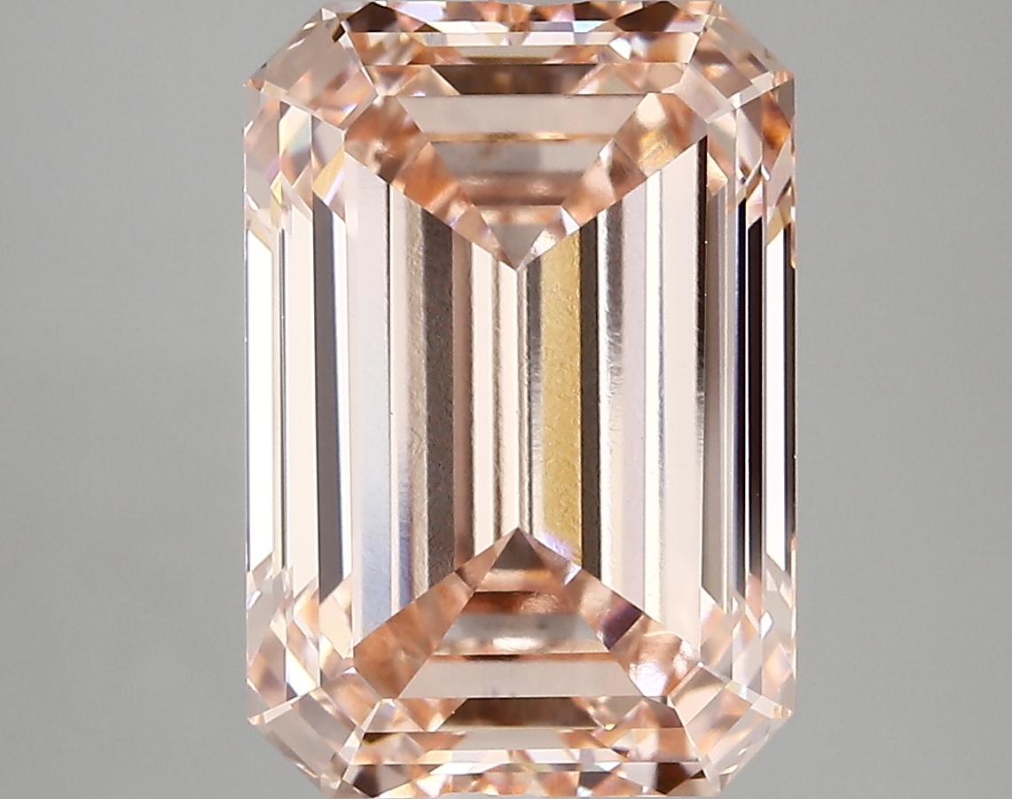 6.49 carat Emerald lab-grown diamond