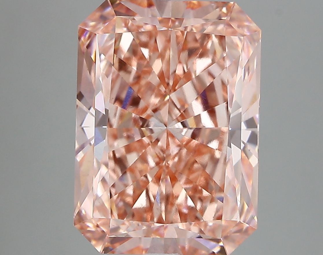 6.00 carat Radiant lab-grown diamond