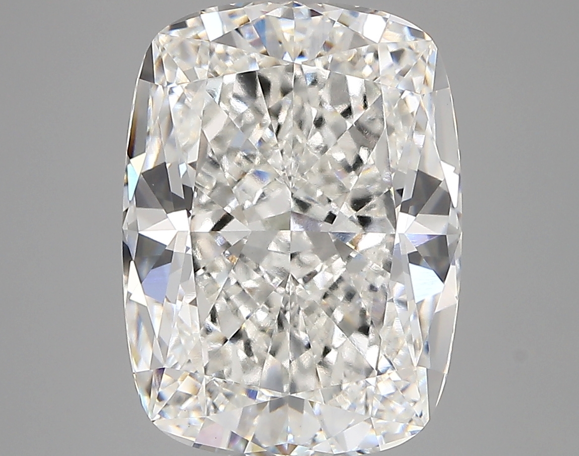 6.39 carat Cushion lab-grown diamond