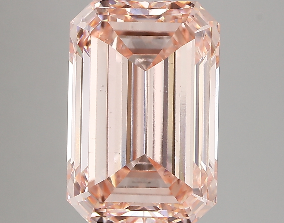 6.02 carat Emerald lab-grown diamond