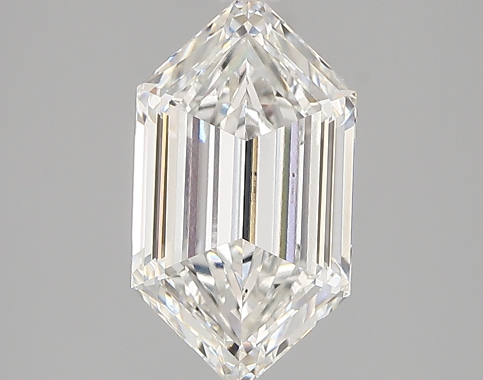 1.96 carat Hexagon lab-grown diamond