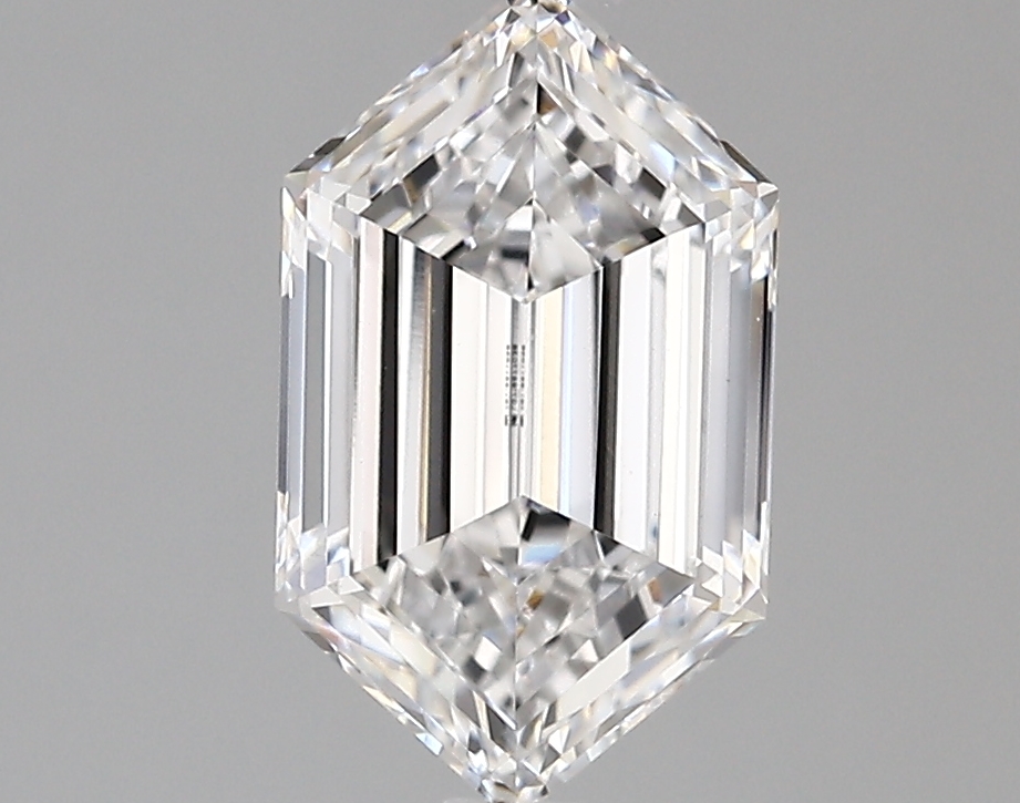 1.83 carat Hexagon lab-grown diamond