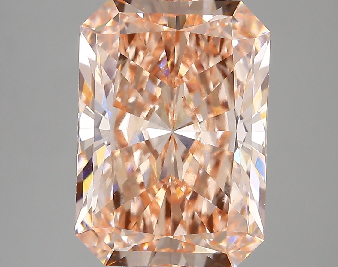 6.01 carat Radiant lab-grown diamond