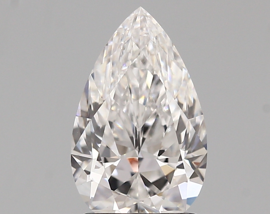 1.58 carat Pear lab-grown diamond