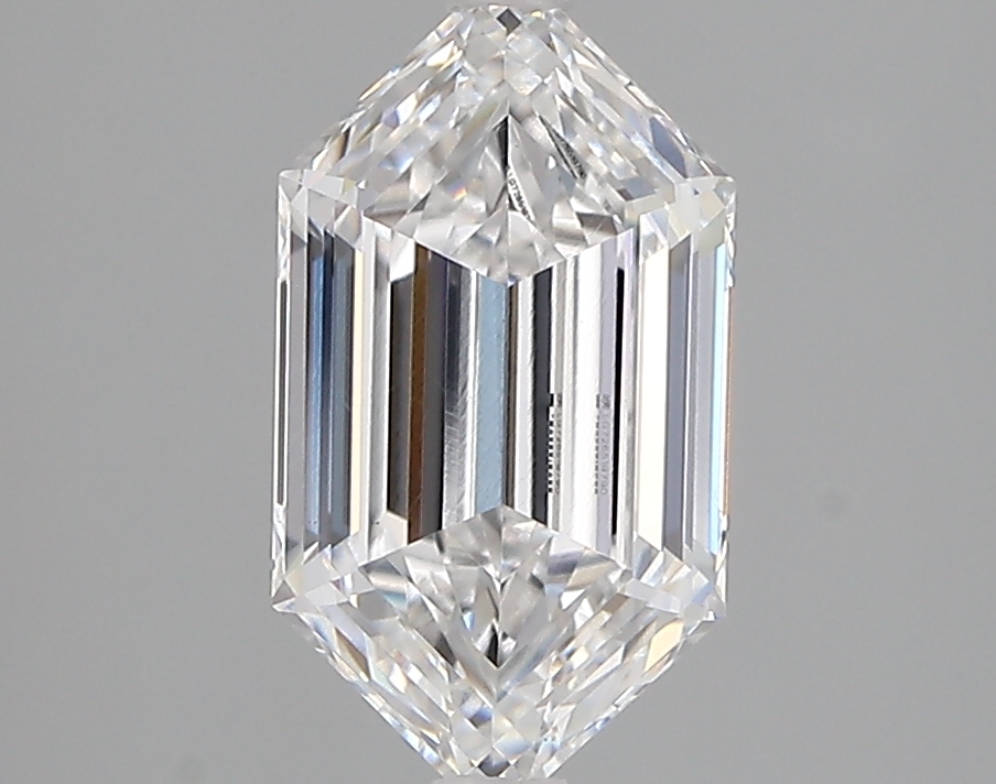 1.72 carat Hexagon lab-grown diamond