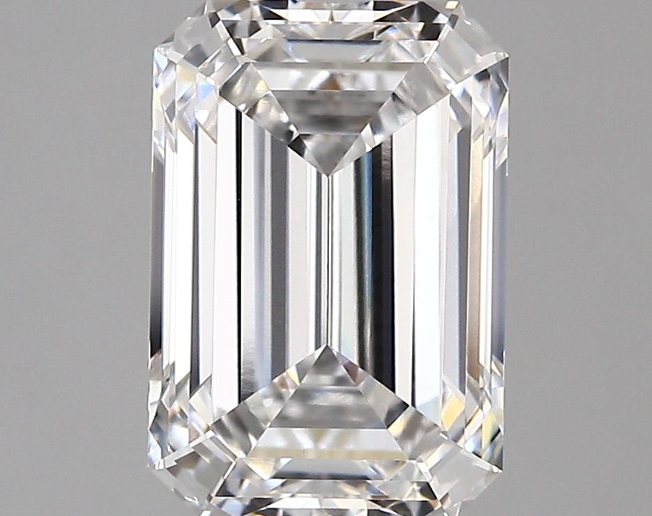 6.02 carat Emerald lab-grown diamond
