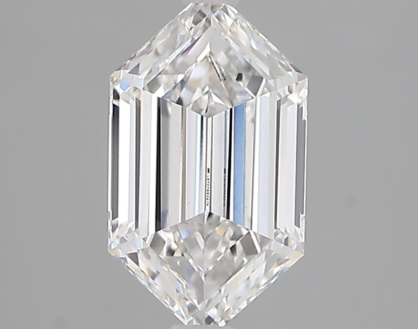 1.42 carat Hexagon lab-grown diamond