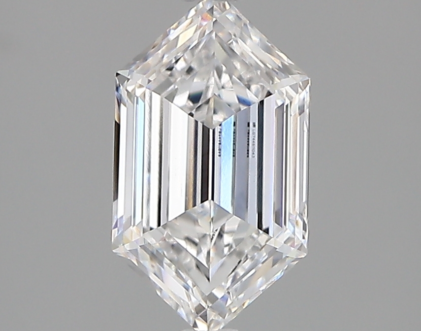 1.41 carat Hexagon lab-grown diamond
