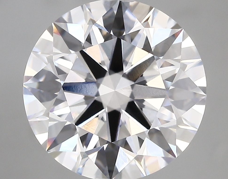 5.10 carat Round lab-grown diamond