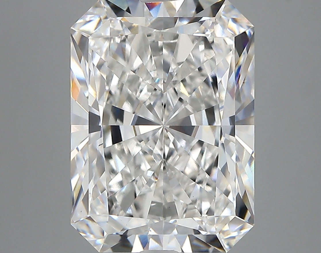 6.05 carat Radiant lab-grown diamond
