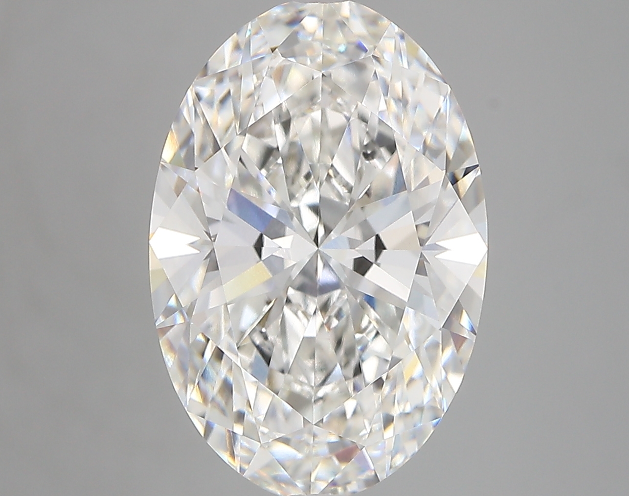 5.41 carat Oval lab-grown diamond