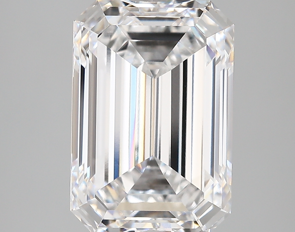 6.35 carat Emerald lab-grown diamond