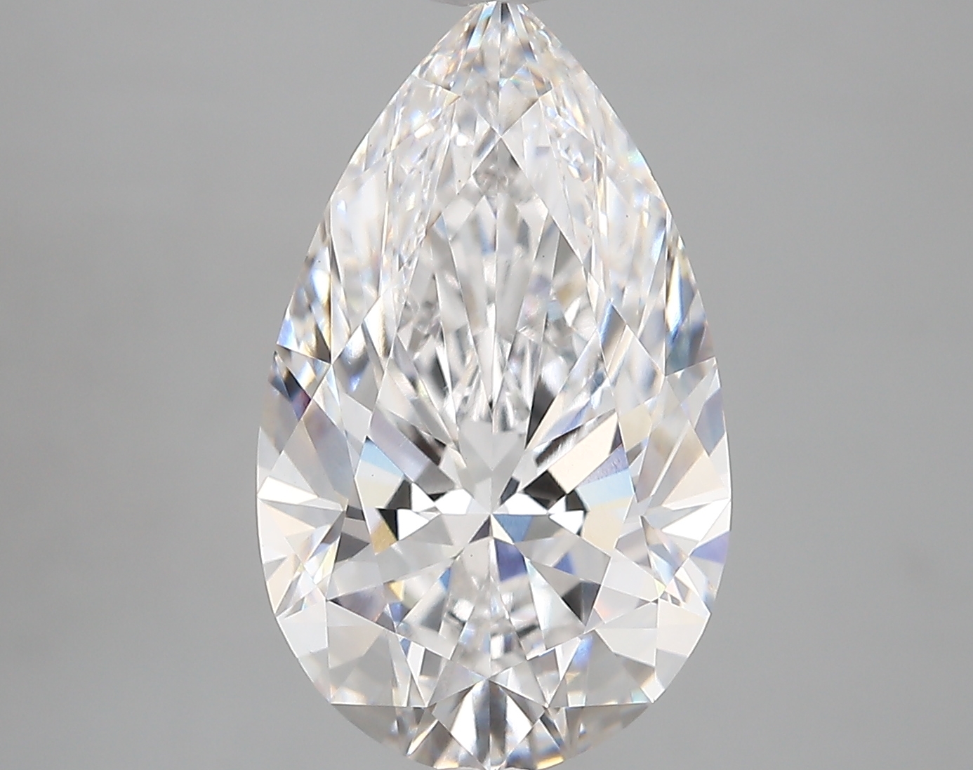 5.52 carat Pear lab-grown diamond